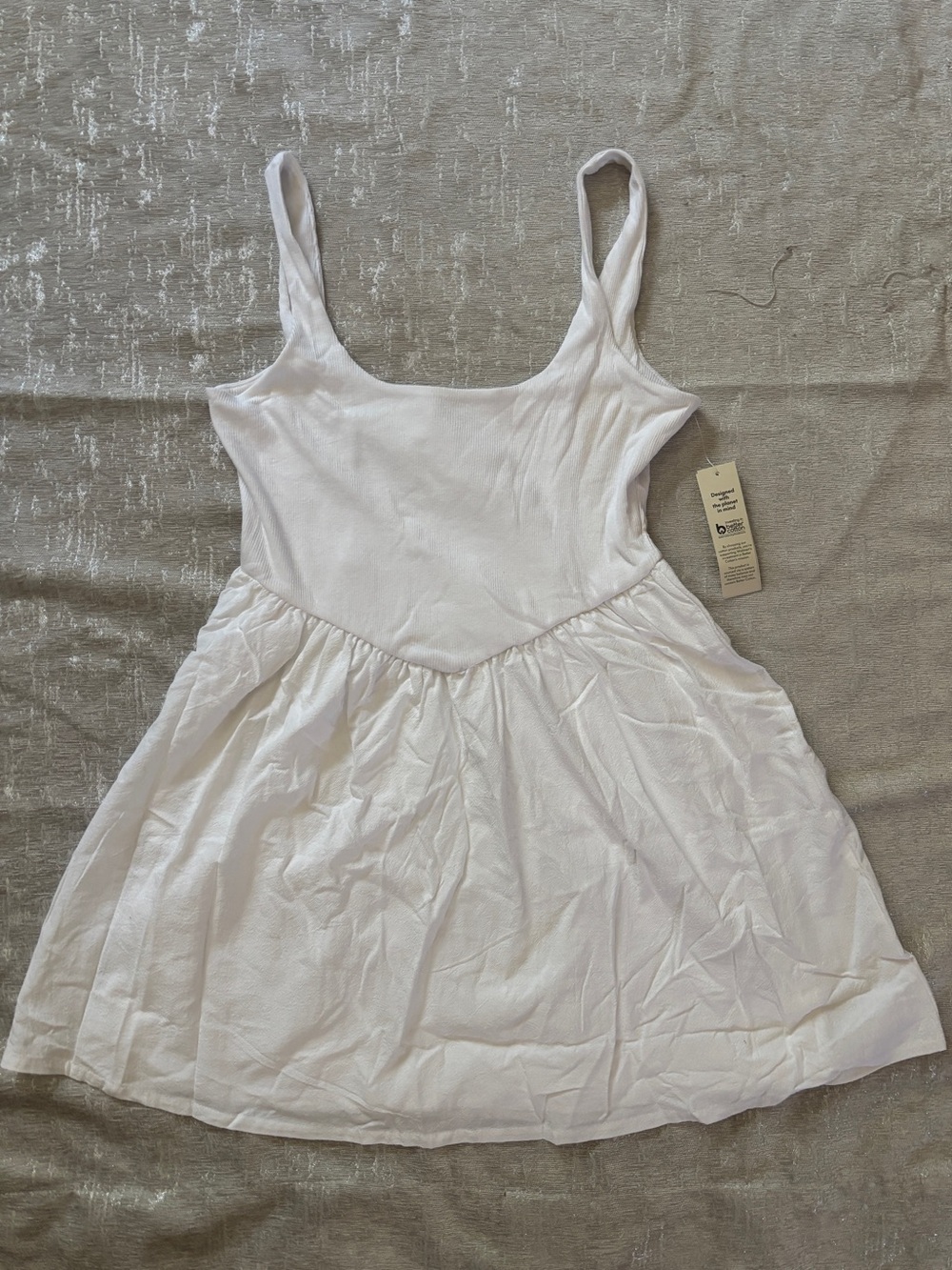 No Boundaries White Cotton Dress NWT!